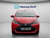 Used Toyota Aygo x-style 69 HP (50 kW) 2018 Red Hatchback