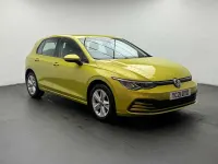 Used VW Golf VII Life 2021 Yellow Hatchback