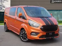 Used Ford Transit Custom Sport 170 HP (125 kW) 2018 Orange Van
