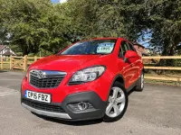 Used Vauxhall Mokka 115 HP (84 kW) 2015 Red SUV