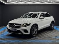 Used Mercedes GLC220 AMG line 2017 White Coupe