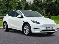 Used Tesla Model Y Long Range AWD 278 kW (378 HP) 2022 White SUV