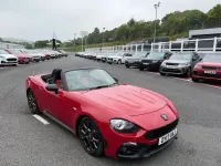 Used Abarth 124 Spider 170 HP (125 kW) 2017 Red Cabriolet