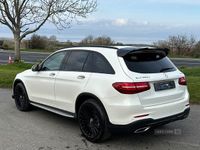 Used Mercedes GLC250 AMG Line Premium 2018 White Estate