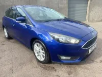 Used Ford Focus Zetec 2015 Blue Hatchback
