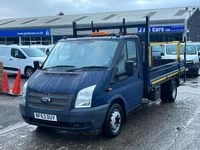 Used Ford Transit 125 HP (91 kW) 2013 Blue Cabriolet