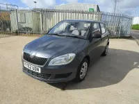 Used Skoda Fabia 90 HP (66 kW) 2012 Grey Hatchback
