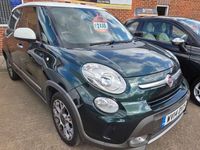 Used Fiat 500L Trekking 85 HP (62 kW) 2014 Green/white MPV