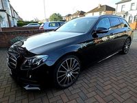Used Mercedes E220 Active 194 HP (142 kW) 2019 Black Estate