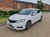 Used Nissan Pulsar N-TEC 115 HP (84 kW) 2014 White Hatchback