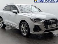 Used Audi Q3 S-Line 150 HP (110 kW) 2019 White SUV