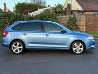 Used Skoda Rapid Elegance 122 HP (89 kW) 2014 Blue Hatchback