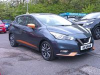 Begagnad Nissan Micra Acenta 2019 Grå Halvkombi