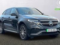 Used Mercedes EQC400 AMG line 300 kW (408 HP) 2021 Black SUV