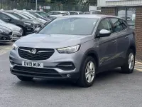 Used Vauxhall Grandland X S 130 HP (95 kW) 2019 Grey SUV