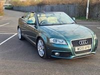 Used Audi A3 Cabriolet S-Line 2010 Green Cabriolet