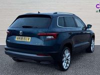Used Skoda Karoq 150 HP (110 kW) 2018 Blue SUV