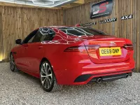 Used Jaguar XE R-Dynamic 300 HP (220 kW) 2019 Red Sedan