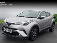 Used Toyota C-HR 122 HP (89 kW) 2017 Metal stream SUV