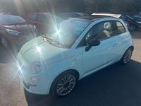 Used Fiat 500 2014 Green Cabriolet