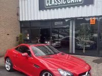 Used Mercedes SLK250 AMG 204 HP (150 kW) 2012 Red Cabriolet
