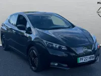 Used Nissan Leaf N-Connecta 110 kW (150 HP) 2022 Black Hatchback