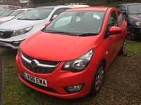 Used Vauxhall Viva 75 HP (55 kW) 2016 Red Hatchback