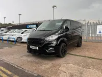 Used Ford Transit Custom Limited 130 HP (95 kW) 2021 Black Van