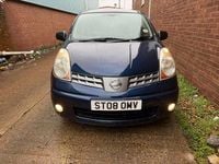 Used Nissan Note Tekna 2008 Blue Hatchback