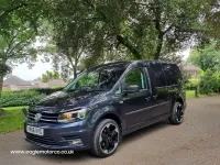 Used VW Caddy Highline 102 HP (75 kW) 2016 Blue MPV