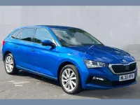 Used Skoda Scala SE L 115 HP (84 kW) 2020 Blue Hatchback