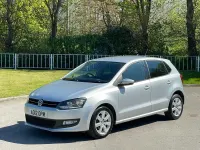 Used VW Polo Match 75 HP (55 kW) 2012 Silver Hatchback