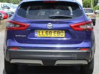 Used Nissan Qashqai N-Connecta 160 HP (117 kW) 2018 Blue SUV