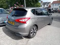 Used Nissan Pulsar N-TEC 110 HP (80 kW) 2015 Grey Hatchback