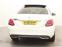 Used Mercedes C250 Premium 2016 White Sedan