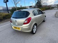 Used Vauxhall Corsa Design Edition 2008 Gold Hatchback