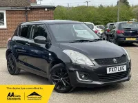 Begagnad Suzuki Swift SZ-L 94 HK (69 kW) 2017 Svart Halvkombi