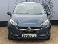 Used Vauxhall Corsa Design Edition 90 HP (66 kW) 2016 Blue Hatchback