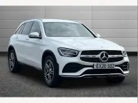 Usado Mercedes GLC220 AMG line 191 HP (140 kW) 2020 Branco SUV