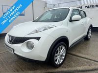 Used Nissan Juke Acenta 117 HP (86 kW) 2013 White SUV