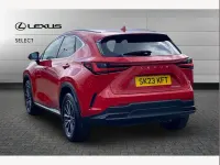 Used Lexus NX350h 245 HP (180 kW) 2023 Fuji red SUV