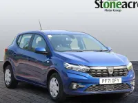 Used Dacia Sandero Comfort 91 HP (66 kW) 2022 Blue Hatchback