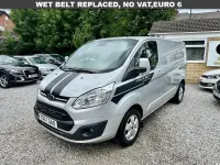 Used Ford Transit Custom Limited 128 HP (94 kW) 2017 Silver Van