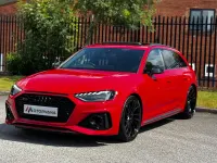 Used Audi RS4 Comfort 450 HP (330 kW) 2020 Red Estate