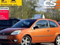 Used Ford Fiesta Zetec 2003 Orange Hatchback