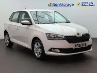 Used Skoda Fabia SE 75 HP (55 kW) 2019 White Hatchback