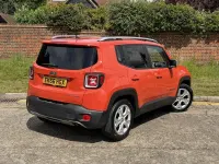 Used Jeep Renegade Limited 120 HP (88 kW) 2016 Orange SUV