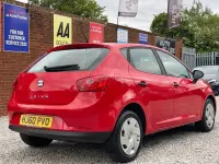 Usado Seat Ibiza 75 HP (55 kW) 2010 Vermelho Citadino