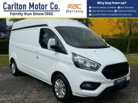 Used Ford Transit Custom Limited 130 HP (95 kW) 2021 White Van