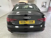 Used Audi A4 S-Line 150 HP (110 kW) 2017 Black Sedan
